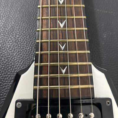 Dean Dimebag Razorback V Electric Guitar Bevel White Pearl w Case image 6