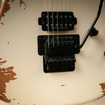 Charvel Pro Mod Relic San Dimas HH Floyd Weathered White image 6