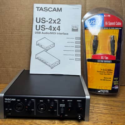 Tascam US-2X2 USB Audio Interface | Reverb