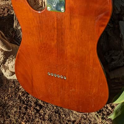 Fender Partscaster Telecaster Thinline Roasted Maple Neck Mahogany Semi-Hollow w/ Fralin Pickups image 8