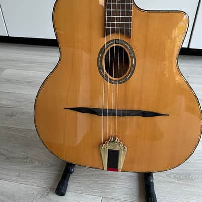 Dell Arte Angelo Debarre Gypsy Jazz guitar Natural image 13
