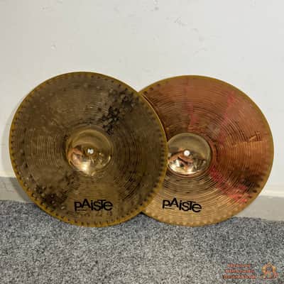 Paiste Alpha 14" Rock Hihat Cymbals image 10