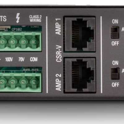 Mint JBL CSA2120Z 2x120W Drivecore Amplifier, 70V/100V, 1U Half-Rack image 2