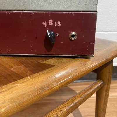 Challenger Amplifier co. CH618 1940’s Guitar Amplifier Head - Red / grey image 9