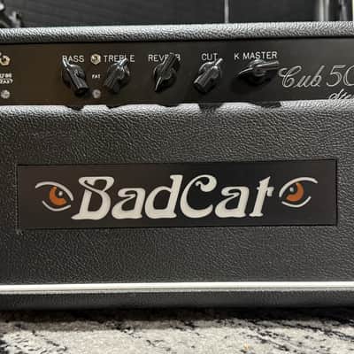Bad Cat Cub 50/50 Stereo 50-Watt / Side Guitar Amp Head 2019 - Black image 3