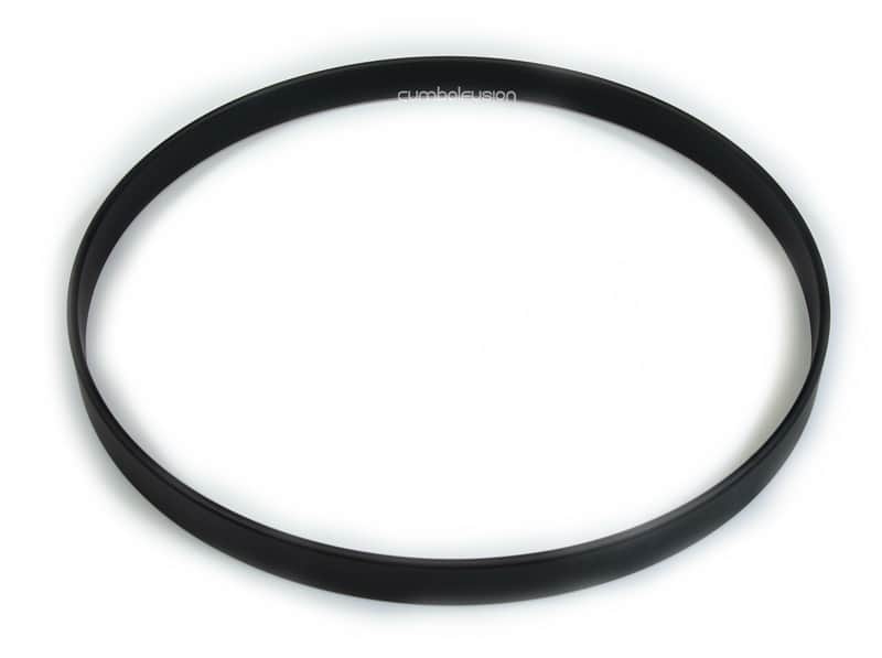 DW Design 22" Bass Drum Hoop - Black Satin image 1