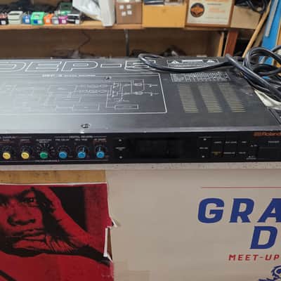 Roland DEP-5 Digital Effects Processor 1986 - 1991 - Black image 1