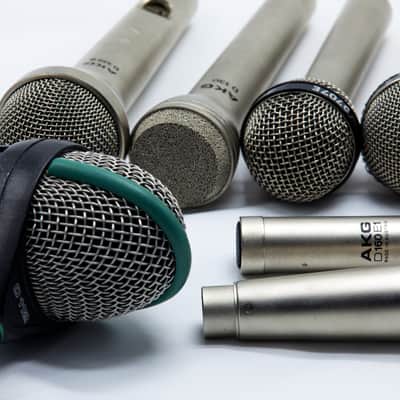 AKG Vintage Microphone Kit 1960s-1980s image 10