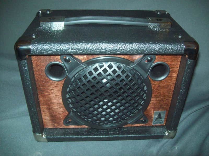 Ear Candy Mr Watts 2015 Black w/ Hoosier cat speaker & Transparent mahogany front and back for Dan. image 1