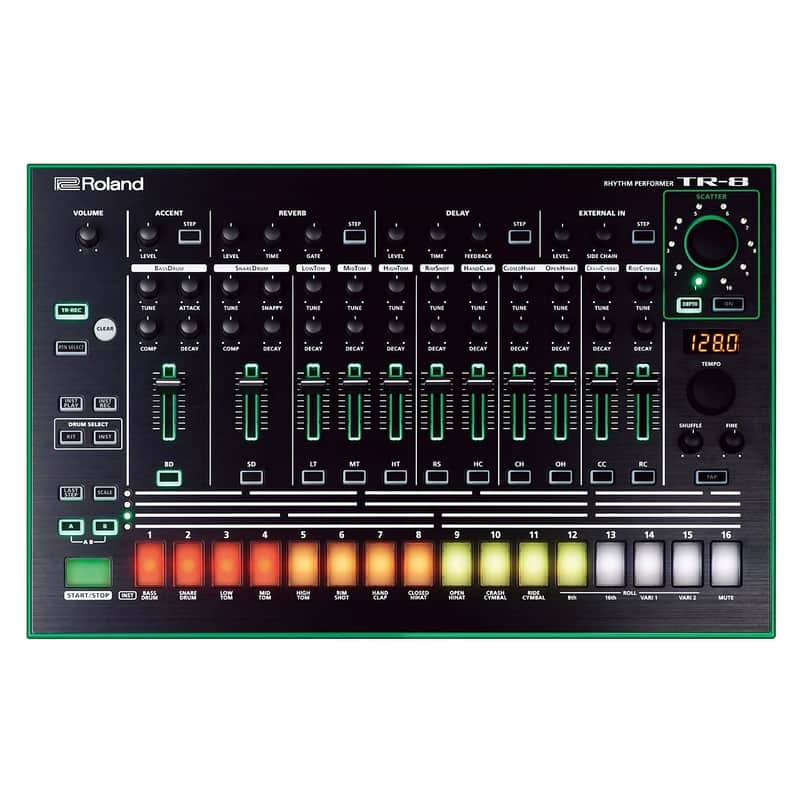 Roland AIRA TR-8 Rhythm Performer with 7x7 Expansion | Reverb