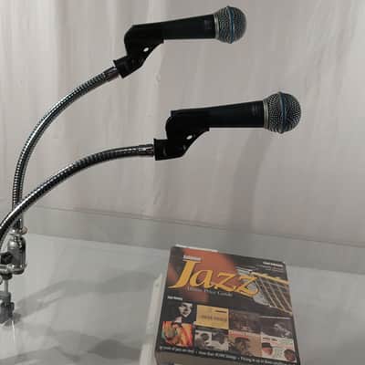 Shure / Testrite , Pro Clamp / Gooseneck Microphone Holder TestRite 1963 - 1965 - matte / chrome image 1