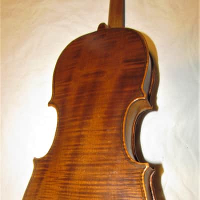 Antique 4/4 size German Hopf violin image 2
