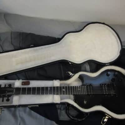 Gibson Les Paul Gothic 2001 Black with Gibson HSC image 1