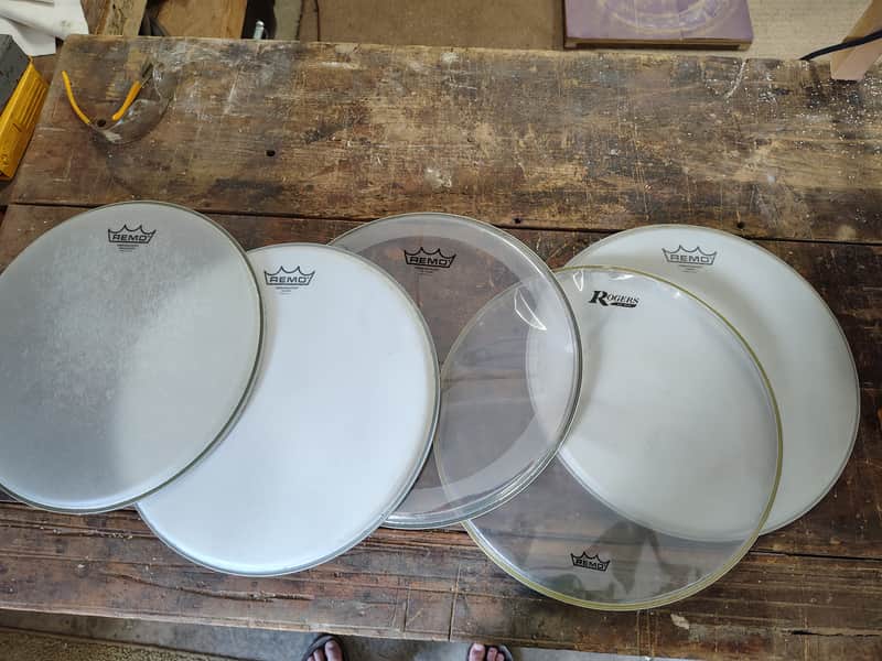 Immagine Remo, Rogers 14" drum heads - 1