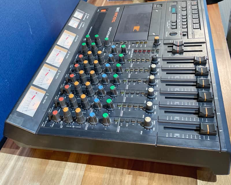 TASCAM Portastudio 246 4-Track Cassette Recorder - Brown | Reverb