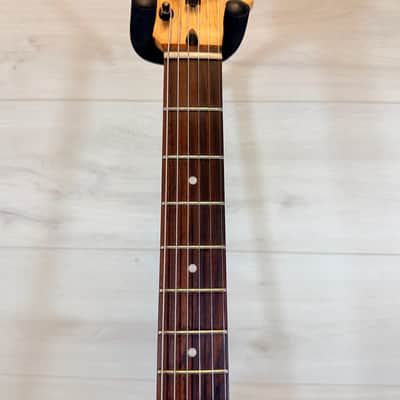 Squier Bullet Strat HSS Electric Guitar Metallic Green 2014 - Metallic Green image 4