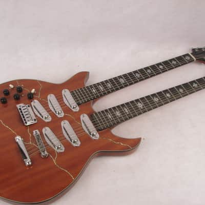G.D. Armstrong Custom Left Handed LH Double Neck Electric Thru Neck Guitar image 2