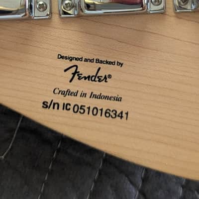 Squier Badtz-Maru Bronco Bass 2006 - 2009 - Black image 10