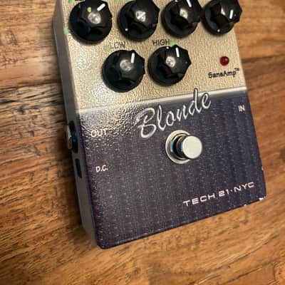 Tech 21 SansAmp Blonde V1 2010s - Blonde/Black image 2