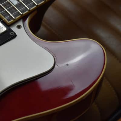 1987 Epiphone Japan Riviera Wine Red, Terada Factory Made, MIJ, RARE, Oasis, Noel Gallagher image 16