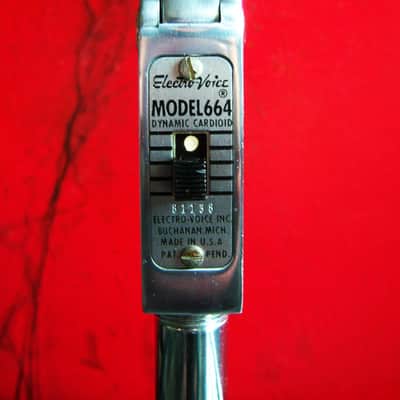 Vintage 1950's Electro-Voice 664 Cardioid Dynamic Microphone mod LED light lamp w cable # 1 image 5