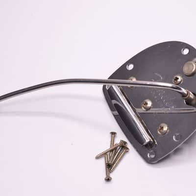 Vintage 1967 Fender Jazzmaster Jaguar Tremolo Vibrato Tailpiece w/Original Arm & Screws 1960s image 4