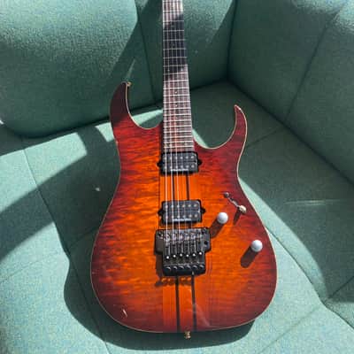Ibanez RGT320Q-RBB Prestige 2005 - 2007 - Regal Brown Burst image 1