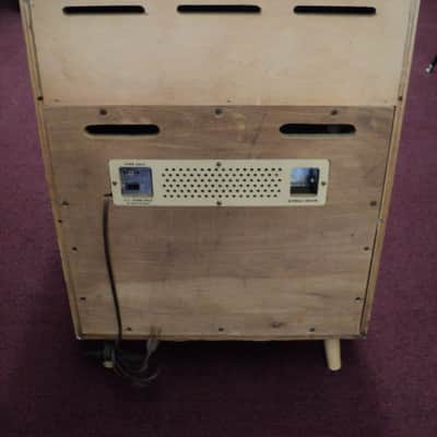 Vintage Columbia Kilosphere Blonde Console Record Player - For Repair image 5
