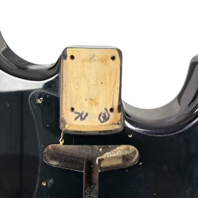 Fender Japan Stratocaster Body - Black image 3