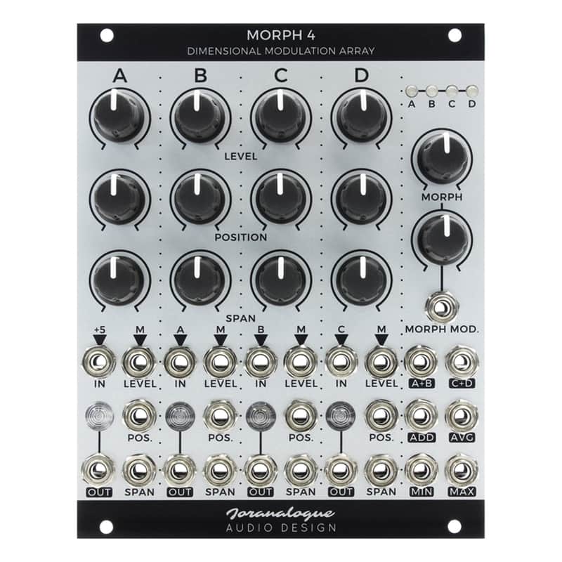 Joranalogue Morph 4 Eurorack Quad VCA Module image 1