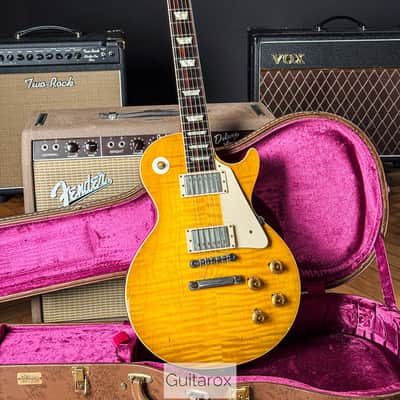 2012 Gibson 59 Les Paul CC#2 Goldie Murphy Aged image 18