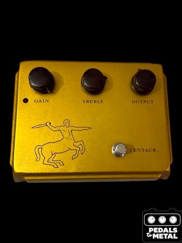 Klon Centaur Gold Horsie Short Tail - Gold - X18845 image 1