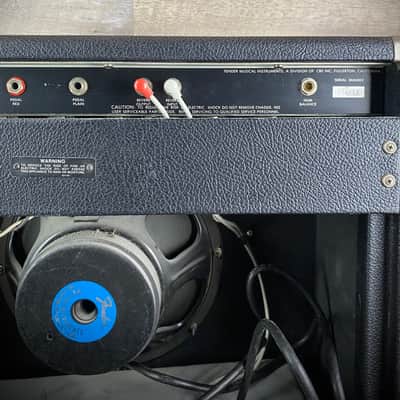 Fender Deluxe Rivera-Era Reverb II - 1x12-Inch 20-Watt Guitar Combo (1982–1986) image 8
