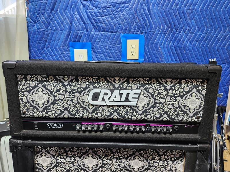 Crate Stealth GT50H 50 watt All-Tube guitar amp head - Early 90s image 1
