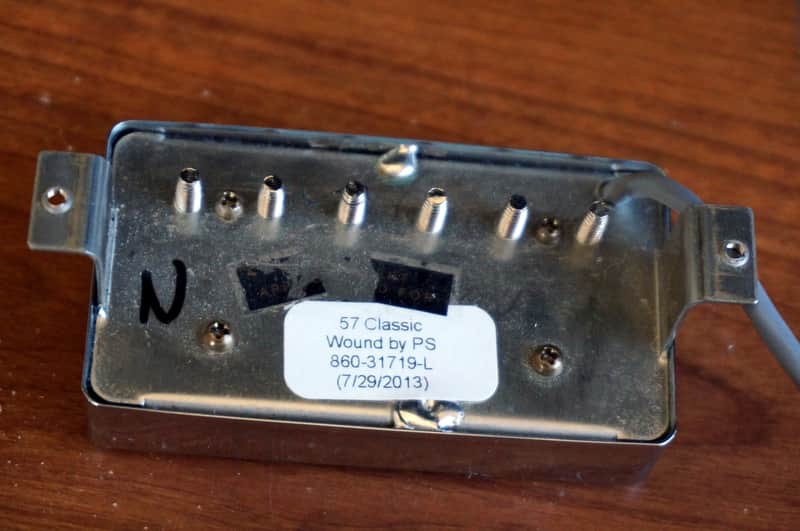 Gibson 57 Classic '57 + Plus Nickel Bridge and Neck Set Humbucker