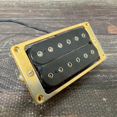 90s DiMarzio Super Distortion DP100 Humbucker Pickup F Space Black image 2