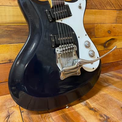 1968 Mosrite Mark I (post "The Ventures") - Dark Blue image 3