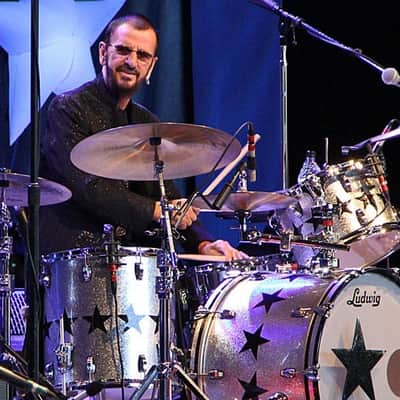 Ringo Starr's Stage Played and Signed 14" Remo Snare Drum Head. Authenticated! image 5