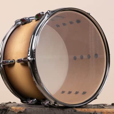 Pearl Masters Maple Complete 8x12 Satin Natural Burst Tom image 8