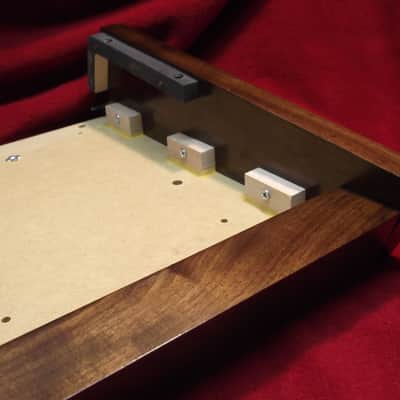 Korg Poly-61 Synthesizer Replacement Solid Walnut Chassis / Body / Case image 2