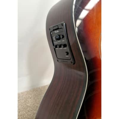Fender CP-140SE - Acoustic Guitar - Sunburst - Excellent w/ Soft Case & Hard Case image 4