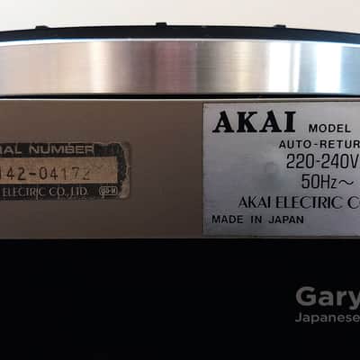 Akai AP-100C Auto-Return Belt Drive Turntable AP 100 C Japan 1979 image 5