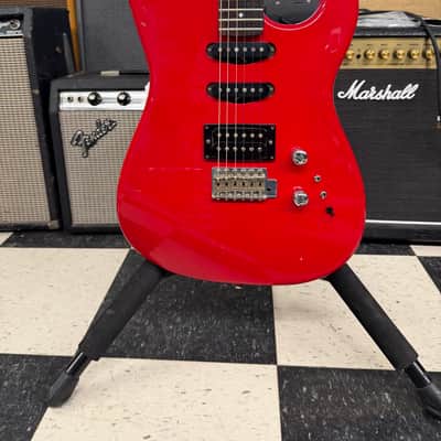 Squier MIJ Contemporary Stratocaster HSS 1986 - 1988 - Torino Red image 2