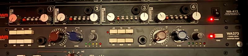 Warm Audio WA273 2-Channel British Microphone Preamp 2018 - Present - RAF Blue Gray image 1