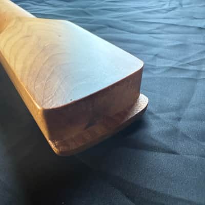 BMC Guitar Neck Strat® Stratocaster® 22 Fret Roasted Maple With Maple Fingerboard Nitro Lacquer Rounded Fret Ends 2026 - 9.5 Radius   [SN101] image 8