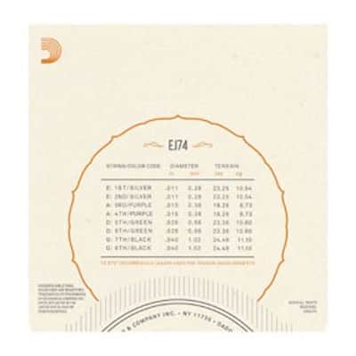 D'Addario EJ74 Mandolin Strings, Phosphor Bronze, Medium, 11-40 image 3