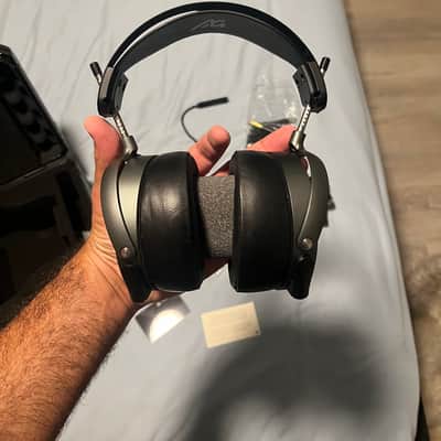 Audeze MM-500 Open Back Planar Magnetic Headphones - 18 Ohms 2022 - Present - Black image 2
