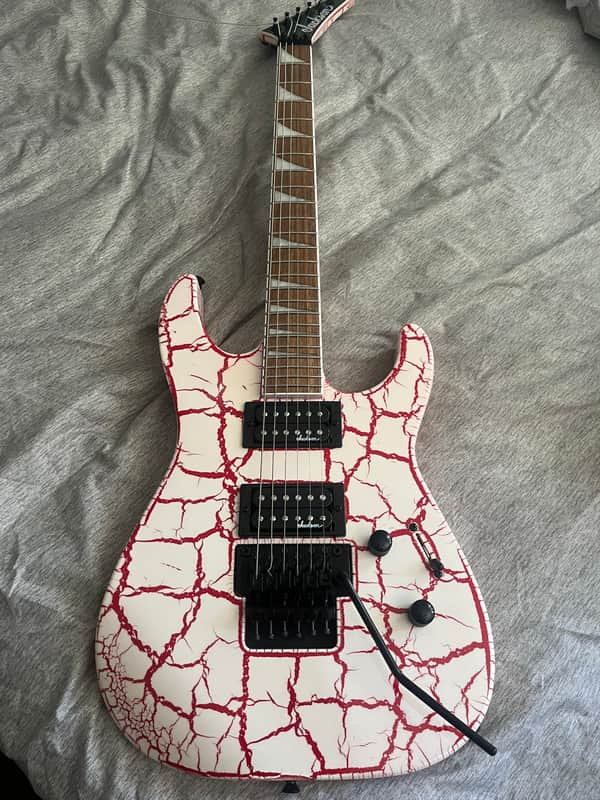 Jackson X Series Soloist SLX DX Bloodshot Crackle image 1