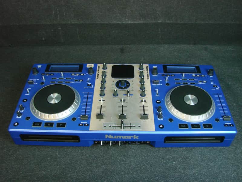 Numark Special Edition Blue Mixdeck DJ System W/Power and USB