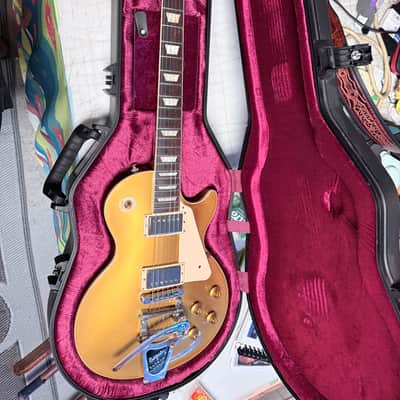 Gibson Les Paul Standard 50s 2020 - Gold Top w/ Bigsby image 6